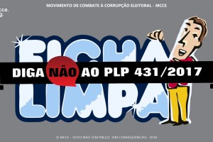 Projeto da Câmara busca “livrar da perda do mandato cerca de 200 prefeitos, vereadores e deputados”, afirma diretor do MCCE