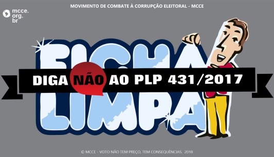 Projeto da Câmara busca “livrar da perda do mandato cerca de 200 prefeitos, vereadores e deputados”, afirma diretor do MCCE