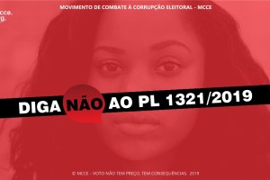 Não à anistia de partidos que não incluírem as mulheres!