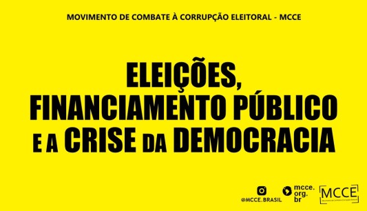 Eleições, Financiamento Público e a Crise da Democracia (Artigo)