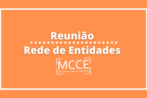 MCCE e rede de entidades realizam a última reunião de 2020