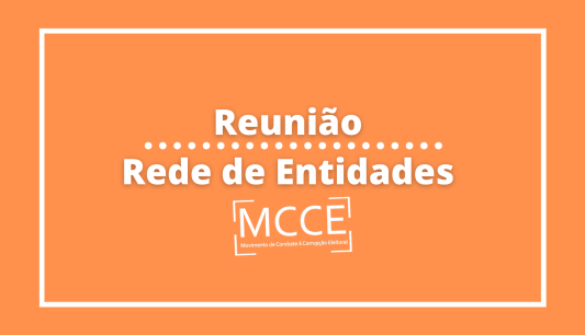 MCCE e rede de entidades realizam a última reunião de 2020