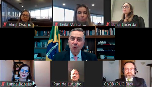Diretores do MCCE se reúnem com Luís Roberto Barroso