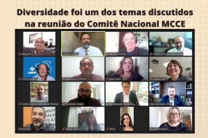 Diversidade foi um dos temas discutidos na reunião  do Comitê Nacional do MCCE