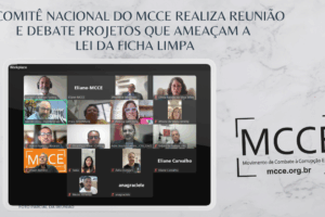 Comitê Nacional do MCCE realiza reunião e debate projetos que ameaçam a Lei da Ficha Limpa