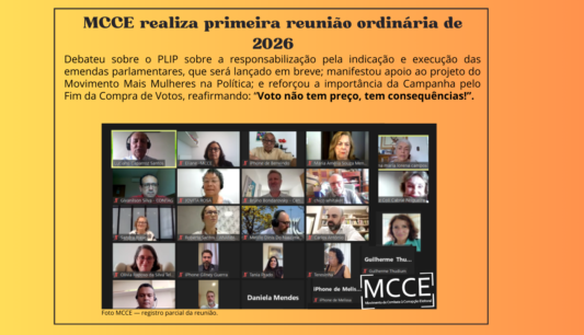 MCCE  realiza primeira reunião Ordinária do Comitê Nacional
